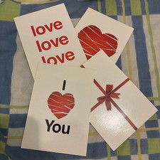 Love Actually Postcards - 4 Postcards Only No DVD - Free Postage
