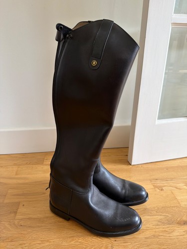 Rectiligne black leather - rectiligne,