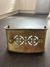 Victorian/Edwardian TIDY BETTY’ Ash Guard Fire Front Sought After Antique Brass