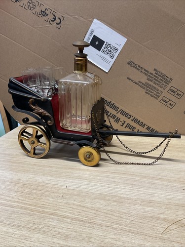 Shot glass carriage music - glass, box