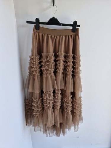 Tulle skirt layered - skirt,