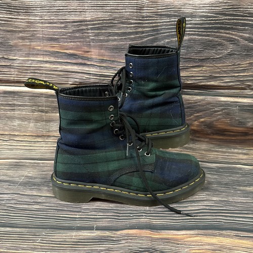 Marten tartan green lace - lace, up