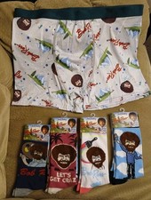4 PAIRS New OFFICIAL Bob Ross
