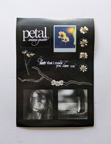 Ariana grande petal sticker - petal, (sticker