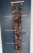 PLT Ruched Marble Midi Dress Size 8