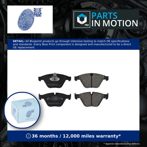Brake pads set fits bmw - pads,