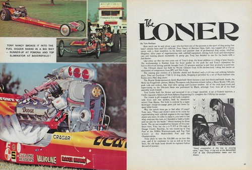 1969 dodge tommy ivo top - tommy,