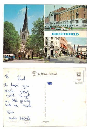 Postcard chesterfield - -,