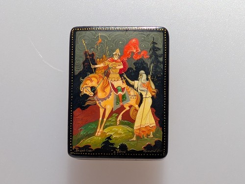 Vintage russian lacquer - russian,