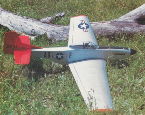 51d mustang slope soaring - mustang,