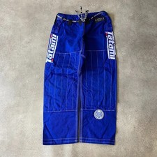 Estillo Tatami Martial Arts Trousers Kids 28'' Kimono Fightwear Pants, Blue