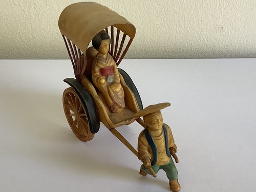 Vintage plastic rickshaw - vintage,