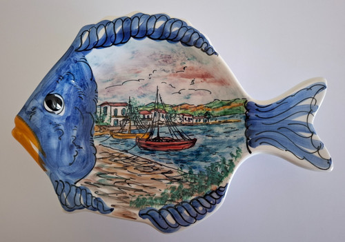 Hand painted greek - hand,