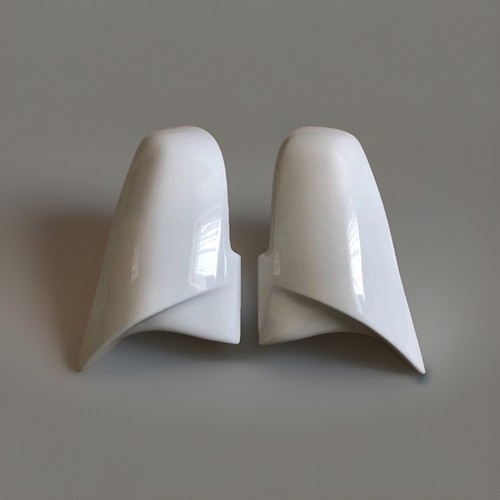 Bmw white style mirror - style,