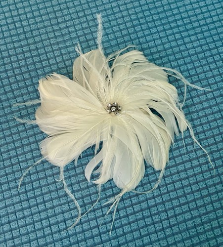 White feather hair - feather,