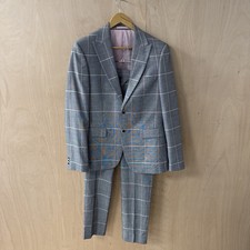 Moss Bros Slim Fit Check Suit