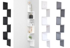 Wooden 5 Tier Corner Wall