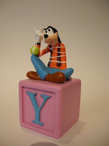 Disney alphabet block - alphabet, letter