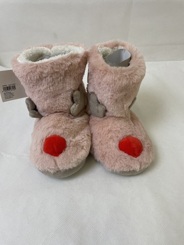 Novelty reindeer bootie style - bootie,