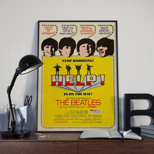 The beatles help - lennon, ringo