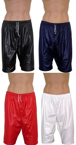 Mens wet look shiny sports - wet,