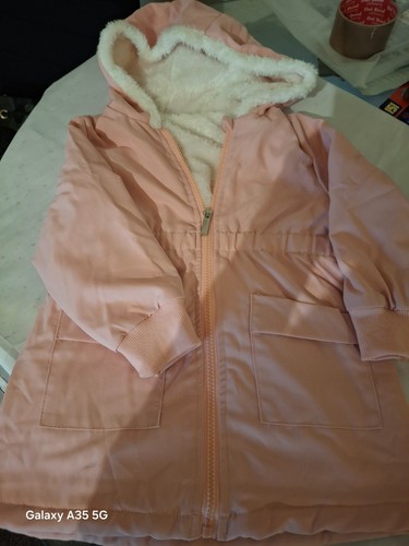 Girls pink coat