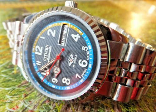 Citizen black speedo dial 36mm - citizen,