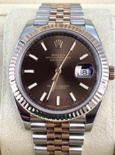 Gents Rolex Steel 18ct Rose