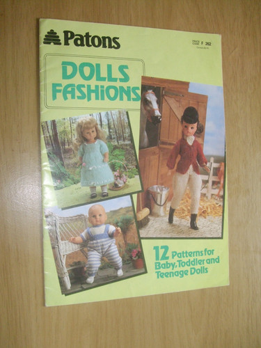 Vintage patons dolls fashions - vintage,