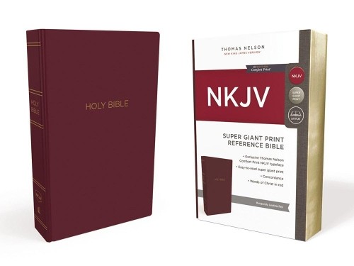 Nkjv holy bible super giant - nkjv,