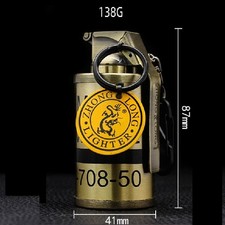 Free Engrave✅M18-smok Stun Flashbang Concussion Grenade✅Gas Lighter Military✅348