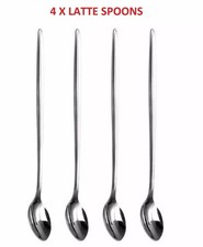 4 Long Handled Cocktail Spoons
