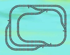 Lego® TRAIN Tracks RC Railway