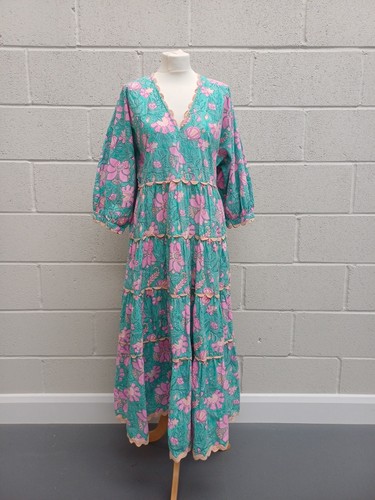 Turquoise floral juliet - turquoise,