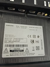 TV plus wall mount. Samsung