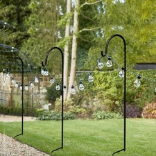 8x Shepherd Hook 90cm Tall