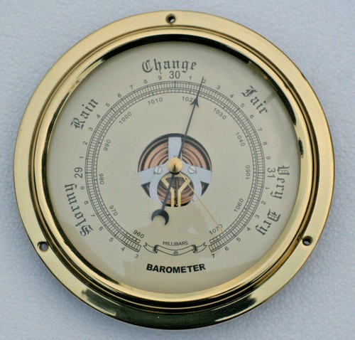 Barometer movement mechanism - barometer,
