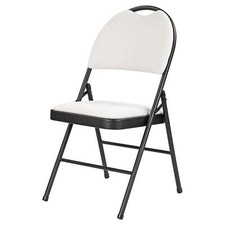 Folding Chairs Padded Fabric