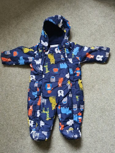 Snowsuit 9 months navy - snowsuit,