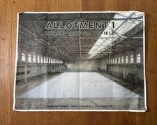 Richard Long -  ALLOTMENT 1 - 1987 Exhibition Poster - Renshaw Hall Liverpool