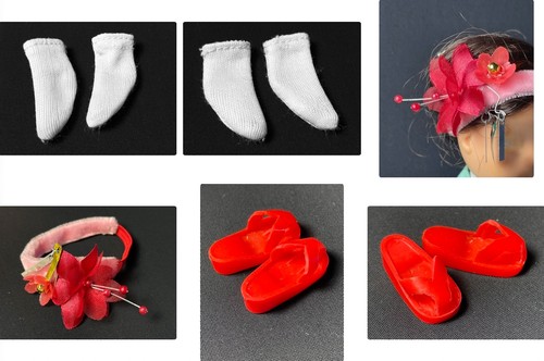 Handmade kimono accessory - , set