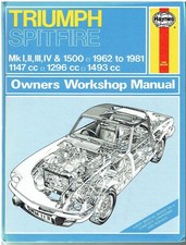 TRIUMPH SPITFIRE Mk1 Mk2 Mk3