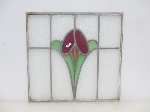 Antique stained glass window - antique,