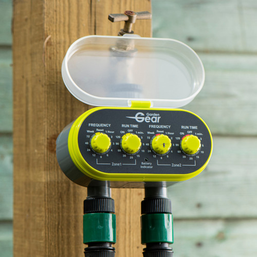 Garden gear double outlet - gear,