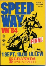 SPEEDWAY PROGRAMME - World