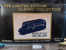 GB Models Bedford OB Coach, The DeLaine, Boxed and in Good Condition.