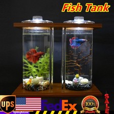 Dual Glass Desktop Fish Tank