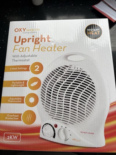 Upright fan heater - upright,