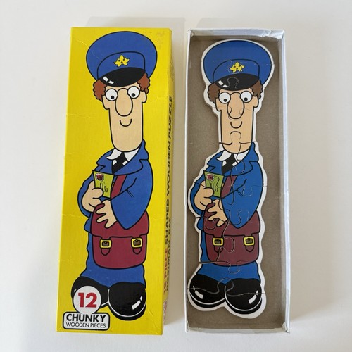 Vintage postman pat wooden - postman,
