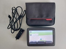 TomTom Sat Nav Satellite Navigation Latest Map, Accessories and Storage Bag VGC
